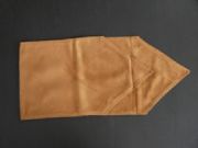 SPECIAL SORRENTO SUEDE LOOK TABLE RUNNER TAN BROWN STUNNING 33 cm X 135 cm NEW